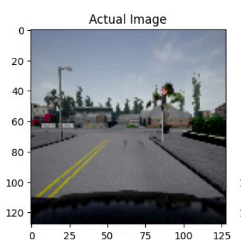 Example of a road image from the CARLA dataset